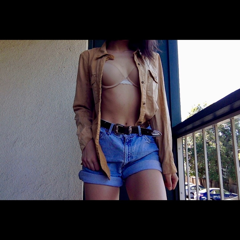 Red dirt button down
